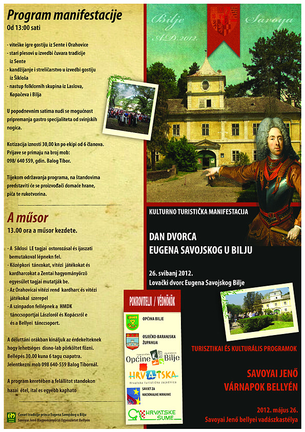 Dan dvorca Eugena Savojskog u Bilju